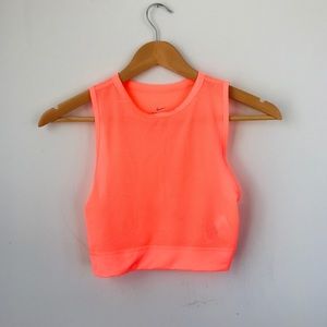 Nike Mesh Athlesuire Bra Overlay